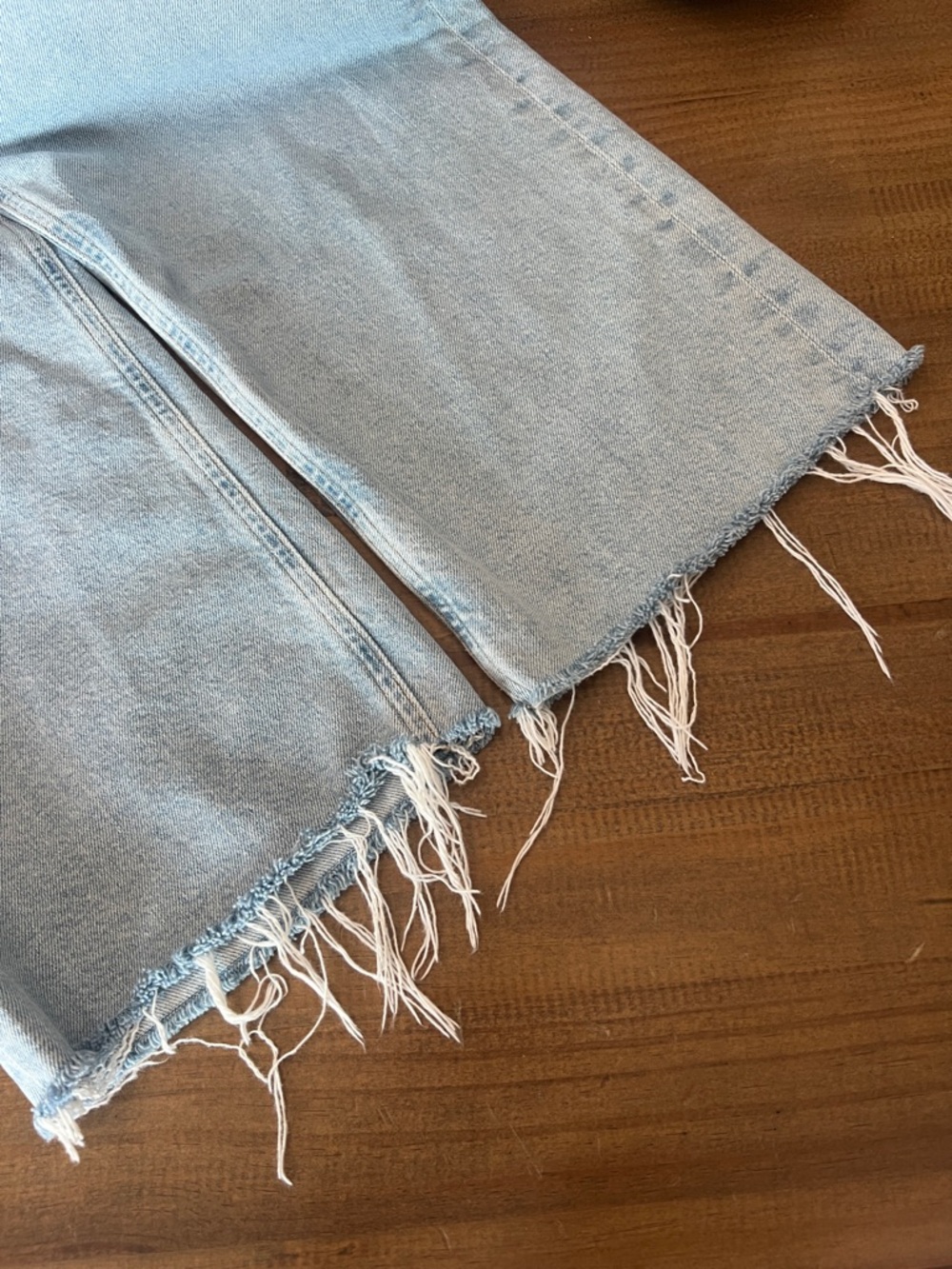 Agolde Ren High Rise Wide Leg Jeans in Beam 26 - Picture 12 of 12